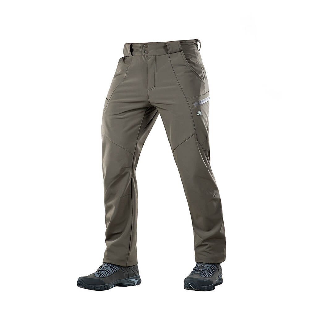 Штани M-Tac SoftShell Winter Olive Фото 1