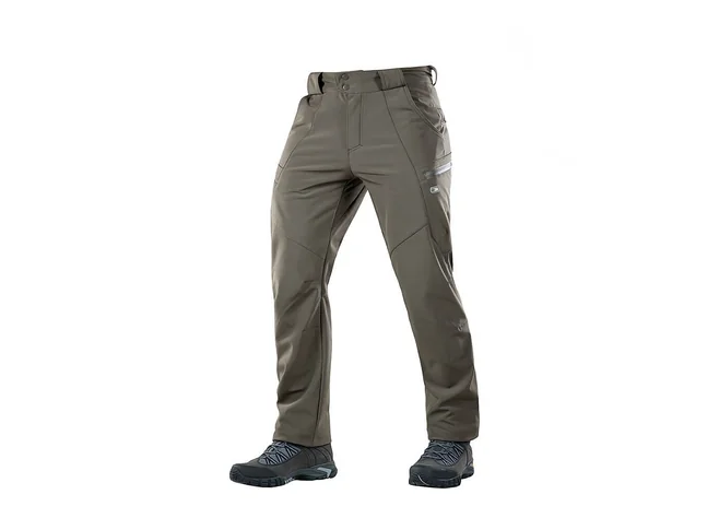 Штани M-Tac SoftShell Winter Olive Фото 1