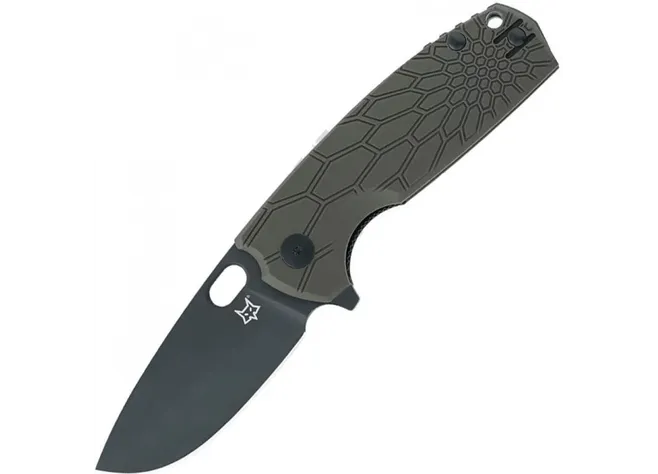 Ніж Fox Core Black Blade Olive Фото 1