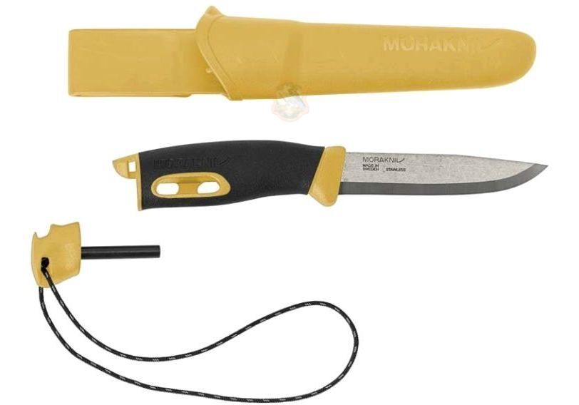 Нож Morakniv Companion Spark, желтый Фото 1