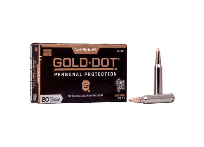 Набій Federal SPEER Gold Dot Rifle 223 Rem, 55GR, GDSP Фото 1