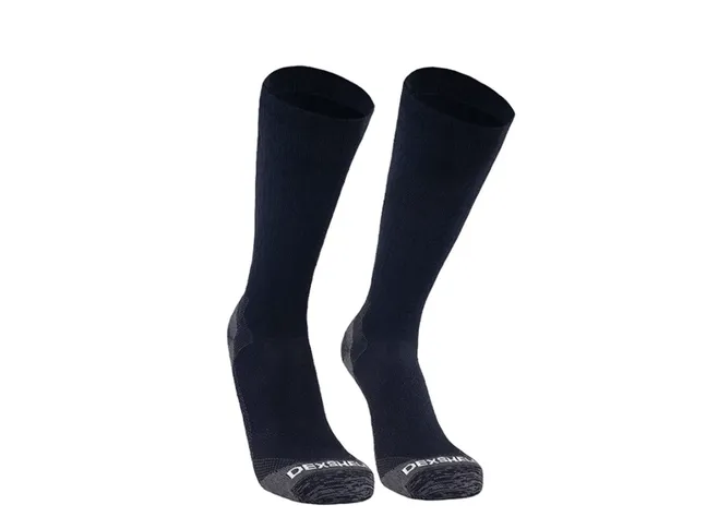 Носки Dexshell Terrain Walking 2.0 Socks, черно-серые Фото 1