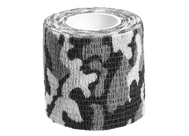 Маскувальна стрічка 6903-7 blackwhite camo 5x450см Фото 1