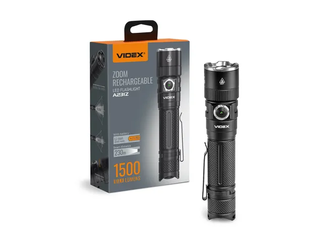 Ліхтар VIDEX VLF-A231Z 1500Lm 5000K Фото 1