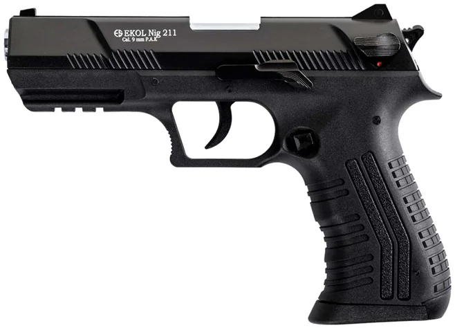 Шумовий пістолет EKOL Nig 211 Black Фото 1