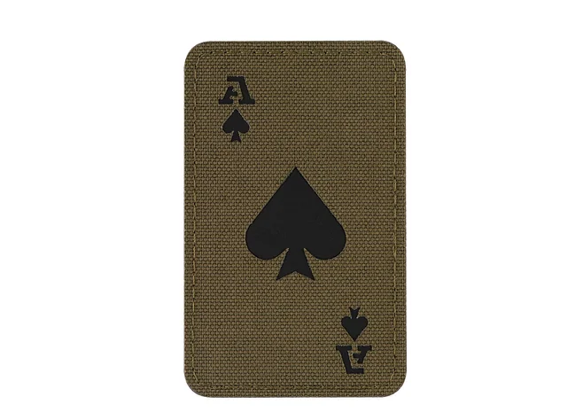 Нашивка M-Tac Ace of Spades Laser Cut Ranger Green/Black Фото 1