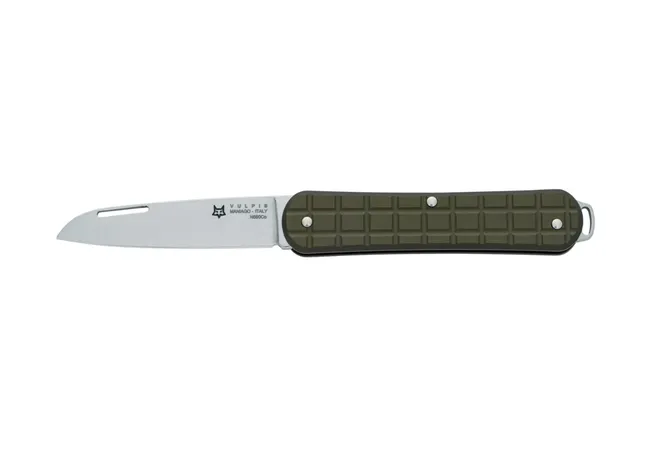 Ніж Fox Vulpis Granade Pattern Aluminium Green Фото 1