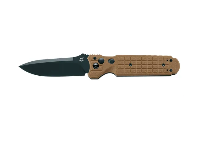 Ніж Fox FKMD Predator II - 2F Full Auto BB Coyote Фото 1