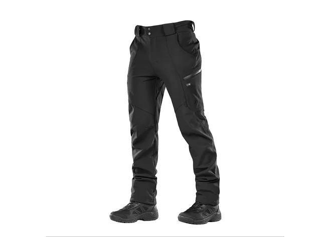 Штани M-Tac Soft Shell Winter Black Фото 1