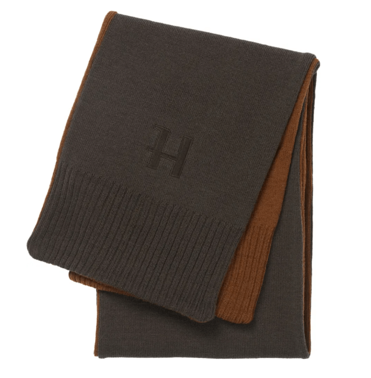 Шарф Harkila Reversible Scarf Brown Фото 1
