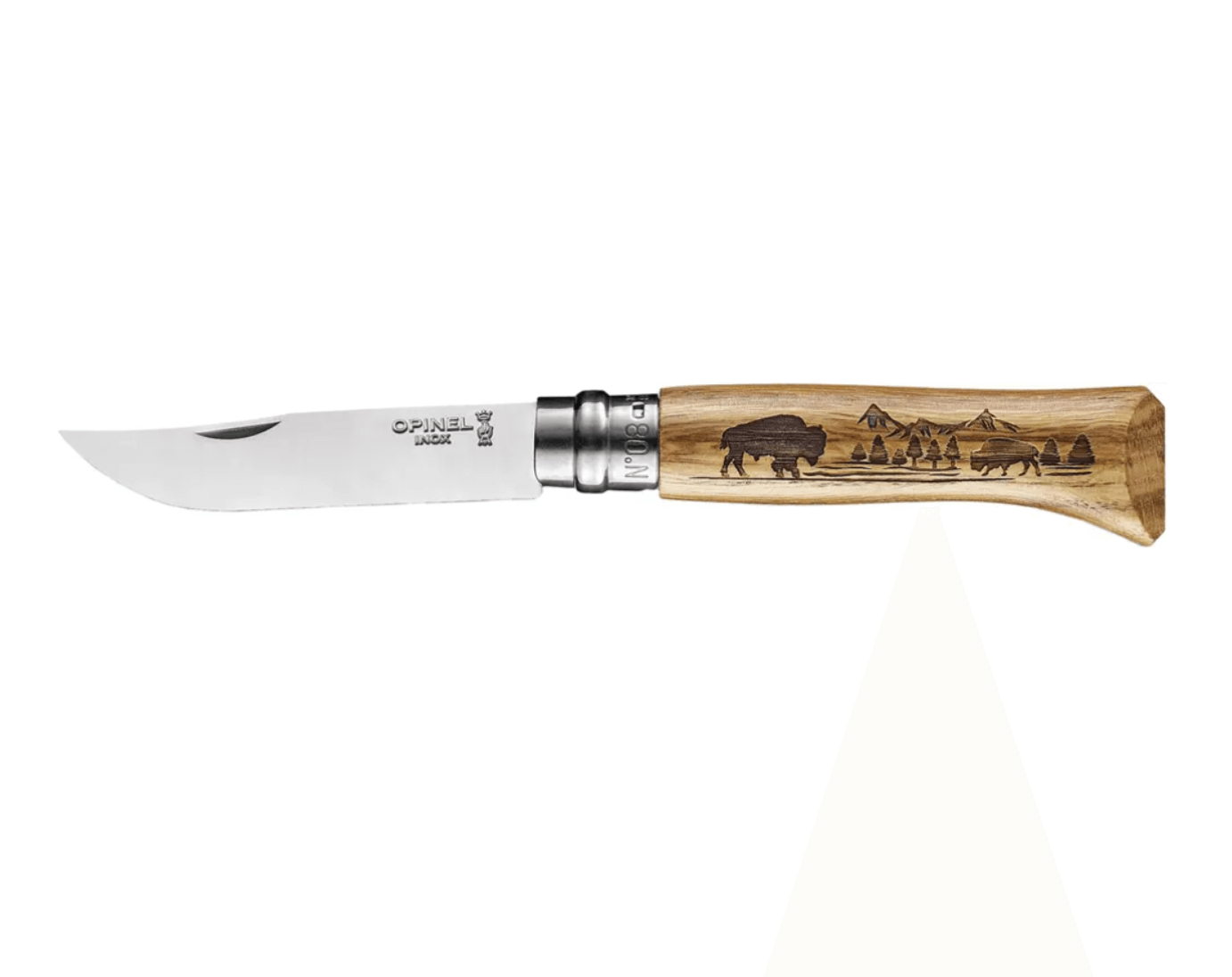 Ніж Opinel №8 Animalia America Buffalo Фото 1