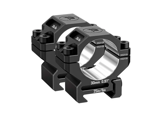 Кільця Discovery Scope Mount 6061 Series (30 мм) Low на Picatinny. ВН - 9.5 мм Фото 1