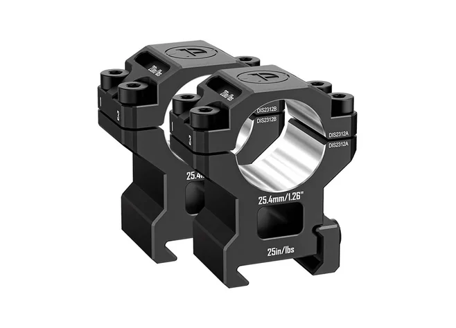 Кільця Discovery Scope Mount 6061 Series (25.4 мм) Medium на Picatinny. ВН - 19.3 мм Фото 1