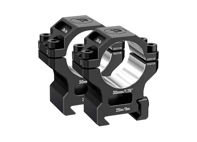 Кільця Discovery Scope Mount 6061 (30 мм) Medium на Picatinny. ВН - 17 мм Фото 1