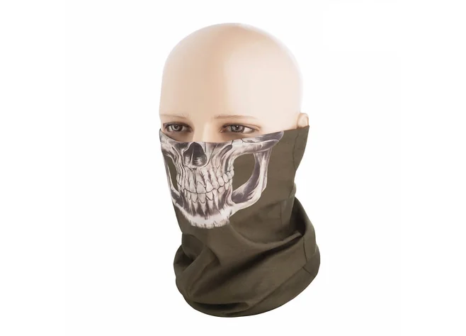 Шарф-труба M-Tac полегшенний Reaper Skull Olive Фото 1