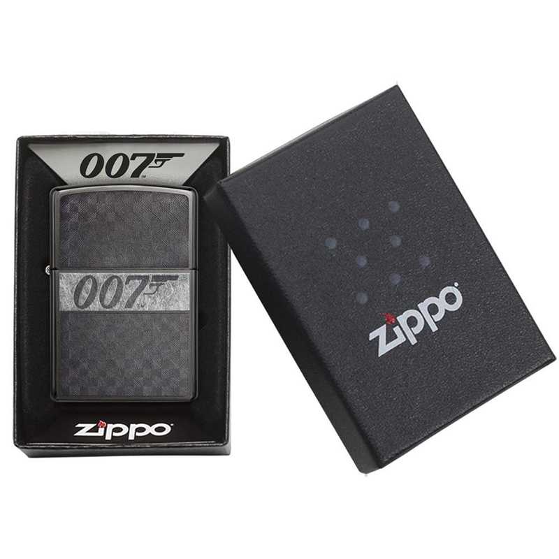 Зажигалка Zippo Reg Iced James Bond Фото 2