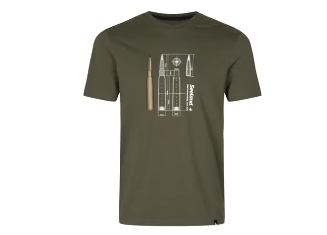 Футболка Seeland Bullet T-shirt Зелений Фото 1