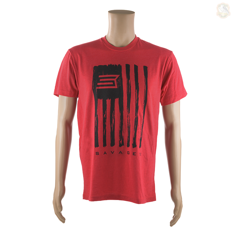 Футболка Savage Short sleeve червона Фото 1