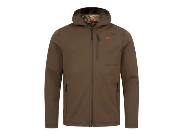 Куртка Blaser Active Outfits Men’s Drain FZ Hoody Dark brown Фото 1