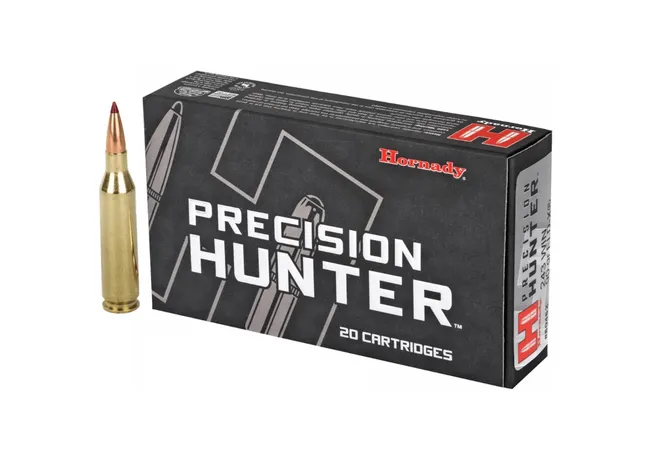Патрон Hornady Precision Hunter кал .243 Win куля ELD-X маса 90 гр (5.8 р) Фото 1