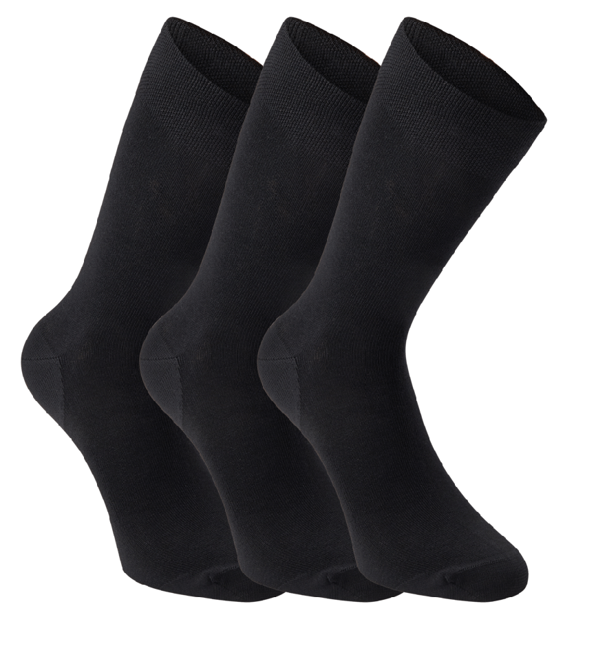 Набір шкарпеток DeerHunter 3-pack Bamboo Socks (985 Black Ink) Фото 1