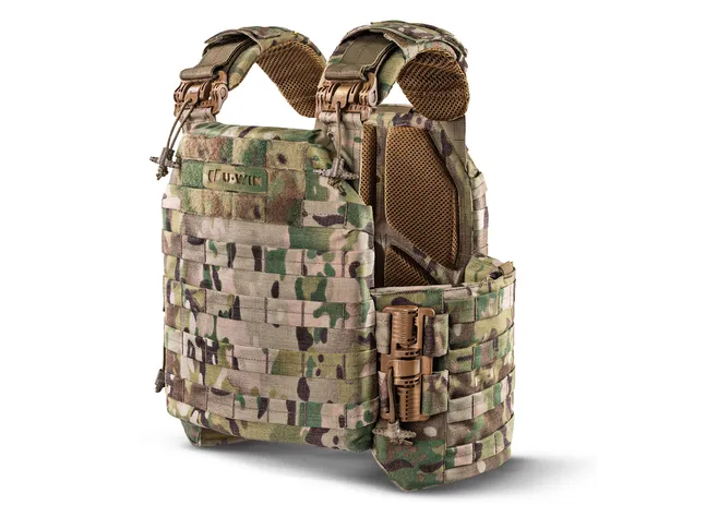 Плитоноска Plate Carrier U-WIN PRO зі швидким скиданням 260х330 з камербандами Фото 1