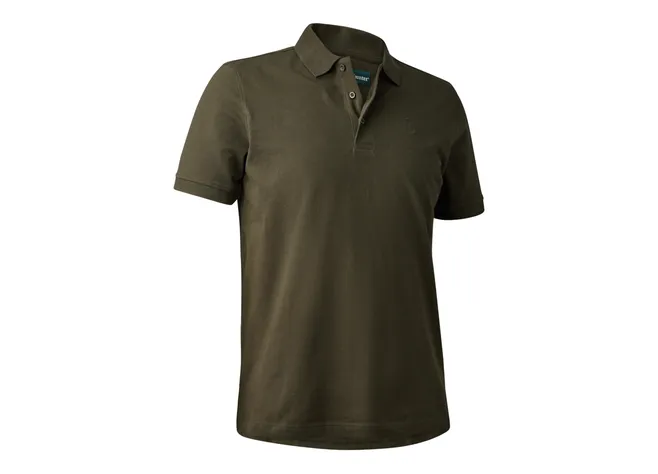 Поло DeerHunter Harris Polo (388 Deep Green) Фото 1