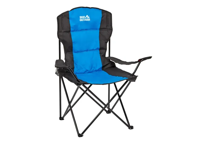 Стілець Skif Outdoor Soft Base Black/blue Фото 1