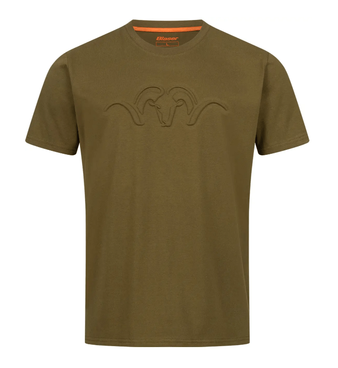 Футболка Blaser Active Outfits 3D Debossed T25 ARGALI Dark olive Фото 1