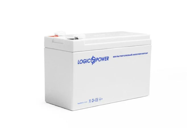 Акумулятор LogicPower мультигелевий LP-MG 12V 7AH Фото 1