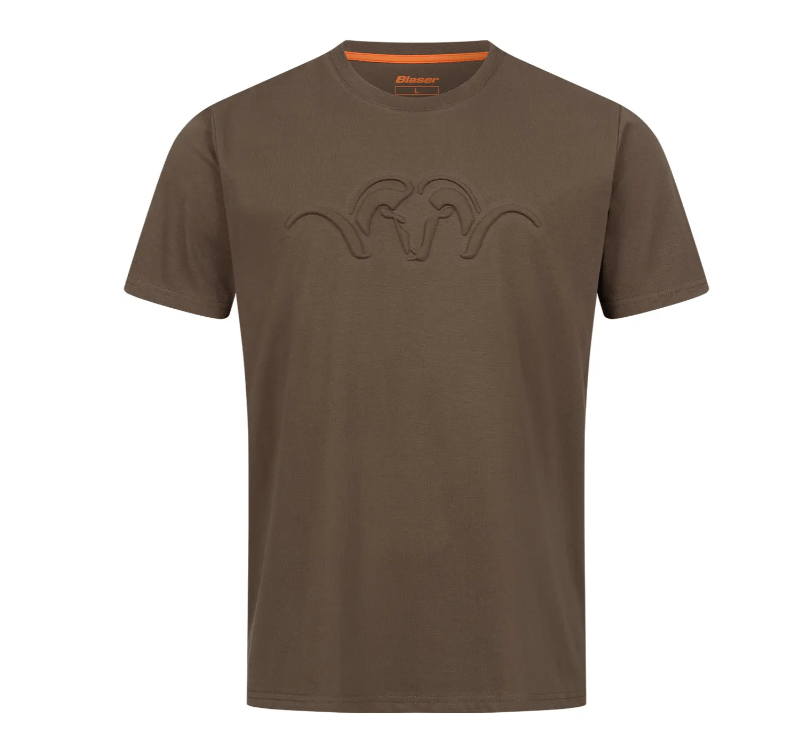 Футболка Blaser Active Outfits 3D Debossed T25 ARGALI Dark brown Фото 1