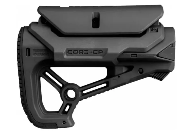 Приклад FAB Defense GL-CORE S CP із регульованою щокою без труби. Фото 1