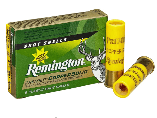 Патрон Remington Premier кал.20/70 пуля Copper Solid масса 17,8г Фото 1
