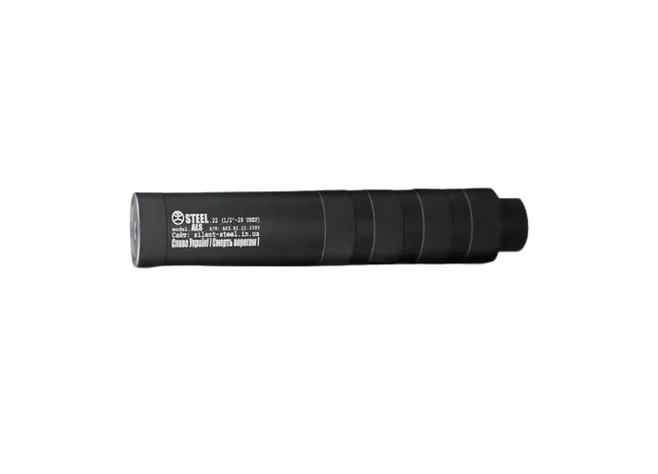 Саундмодератор STEEL ALS.22 1/2х28 Фото 1