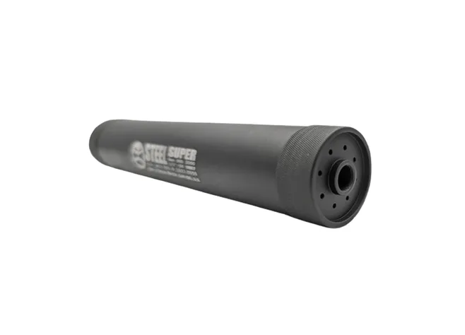 Саундмодератор Steel SUPER 9 - 9мм 1/2x28 Фото 1