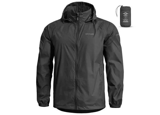 Куртка Pentagon Cloudburst Rain Jacket Black Фото 1