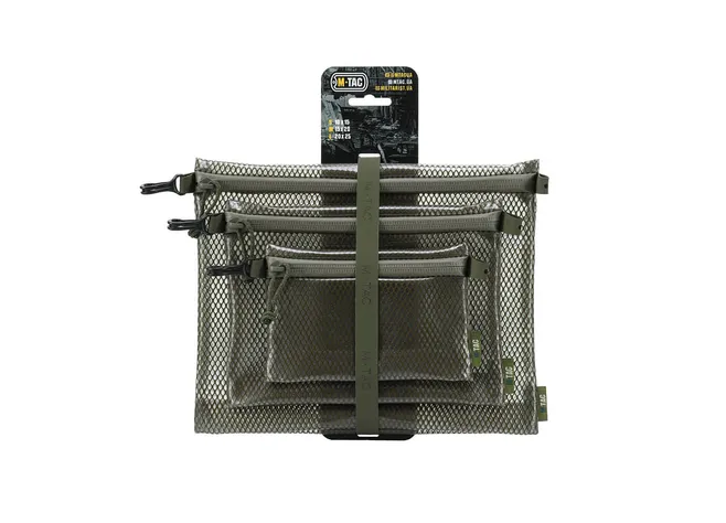Комплект органайзерів M-Tac Zip Pocket Set Elite Ranger Green Фото 1