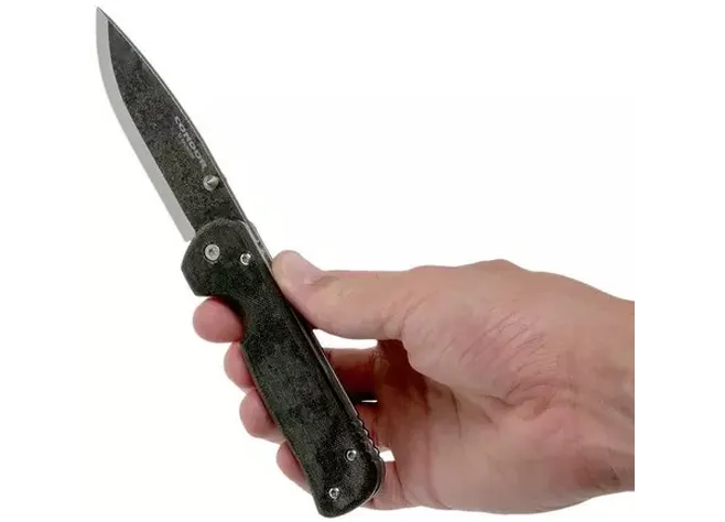 Ніж Condor Tool and Knife Krakatoa 1095HC Canvas micarta Green Фото 1