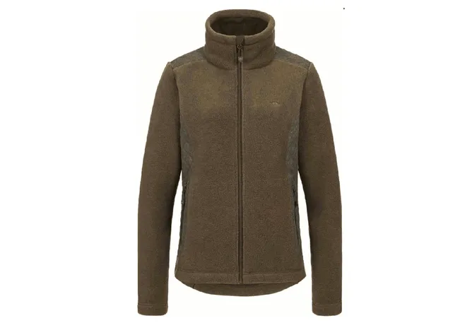 Куртка Blaser Active Outfits Ladies Fleece Jacket Josefa Mud Фото 1