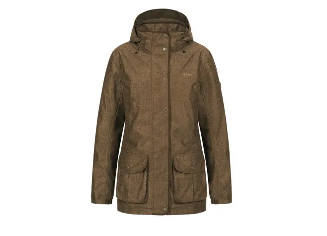 Куртка Blaser Active Outfits Ladies Vintage Coat Dark Brown Melange Фото 1