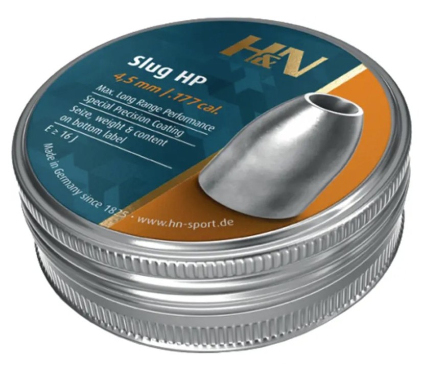 Пули пневматические H&N Slug HP кал. 4.5 мм. Вес – 1,04 г. 300 шт/уп Фото 1