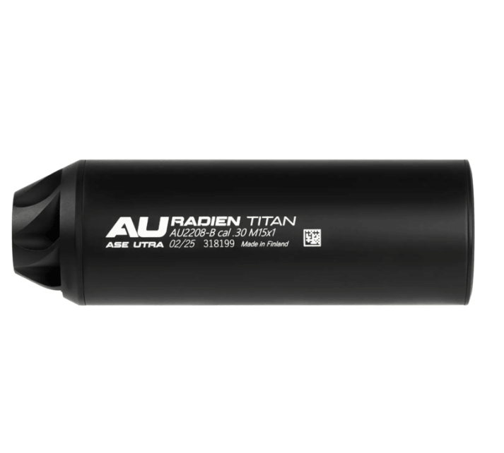 Саундмодератор ASE UTRA Radien Titan Black кал. 30 М15х1 Фото 1