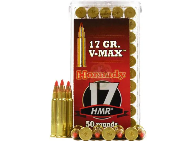 Набій Hornady Varmint Express кал 17 HMR куля V-Max маса 17 гр (1.1 г) Фото 1