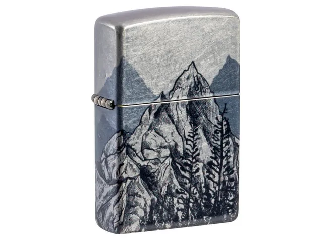 Запальничка Zippo 48459 Mountains Design Фото 1