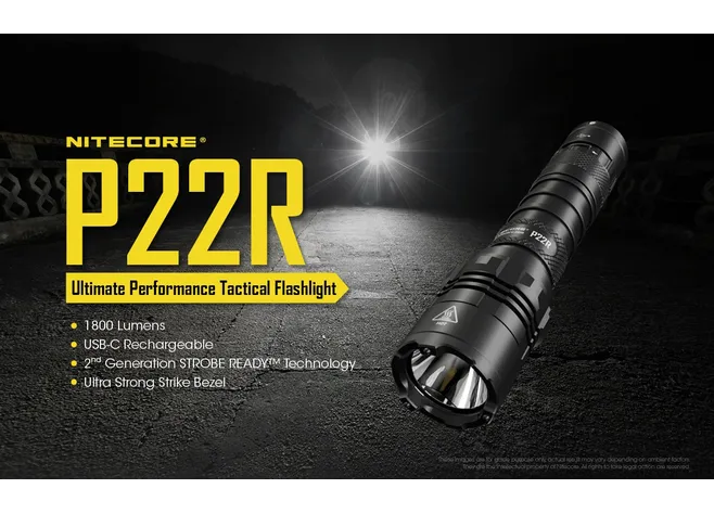 Ліхтар тактичний Nitecore  P22R Фото 2
