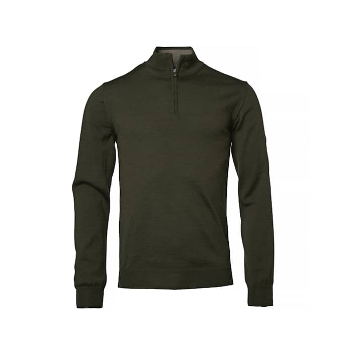 Кофта Chevalier Aston Half Zip Merino Dark Green Фото 1