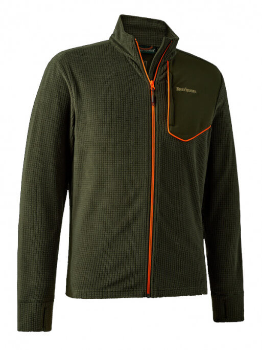 Кофта DeerHunter Chamois Full-Zip Fleece (361 Forest Green) Фото 1