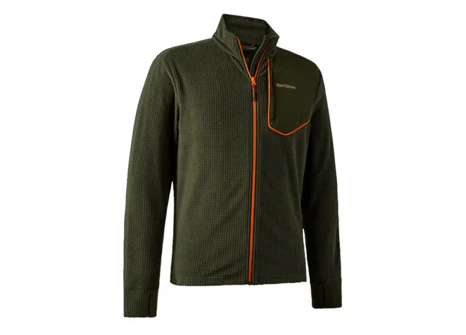 Кофта DeerHunter Chamois Full-Zip Fleece (361 Forest Green) Фото 1