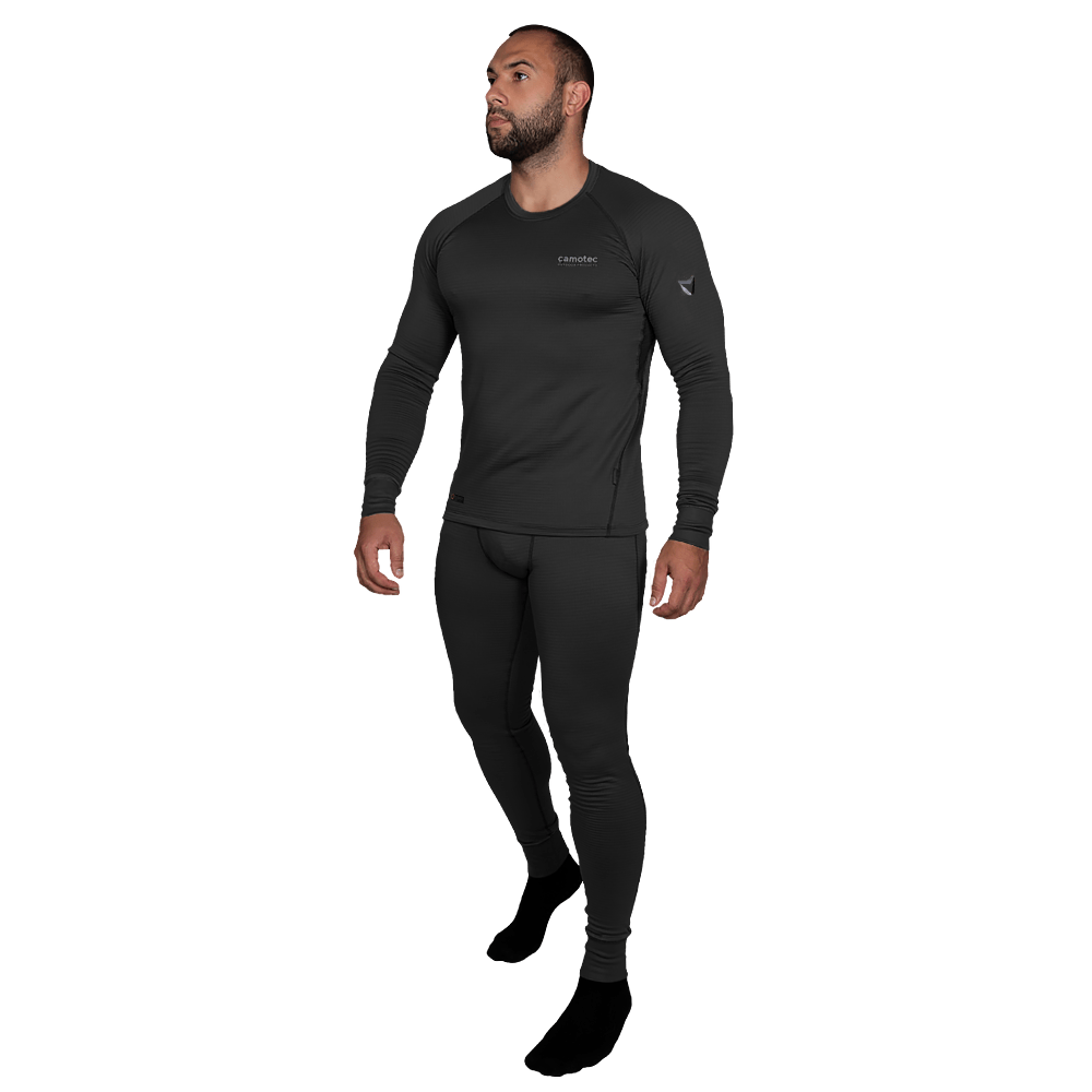Термобілизна Camotec Polarheat quadro stretch 3.0 Black Фото 1