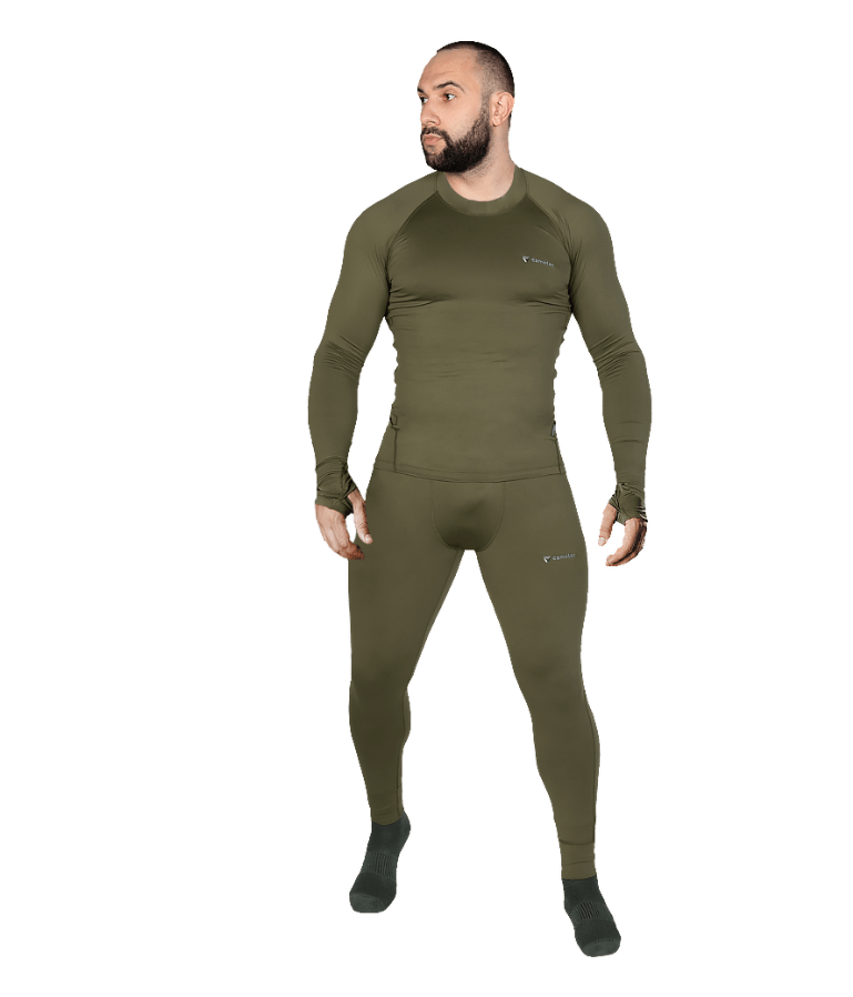 Комплект термобілизни Camotec LVL1 2.0 SJ Олива Фото 1